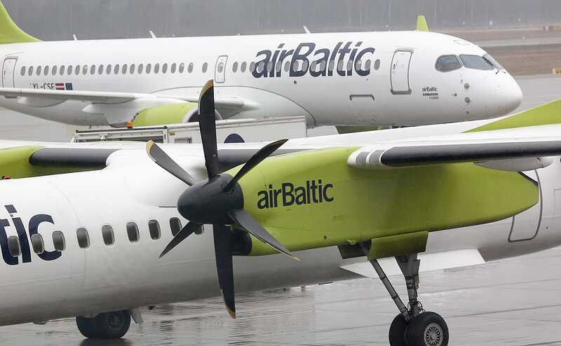 Латвийская авиакомпания AirBaltic отменяет более 4500 рейсов из-за длительного ремонта двигателей